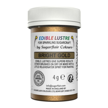 Edible Lustre - Bright Gold - E171 Free